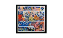 กรอบรูปผ้าเช็ดหน้า Hermes